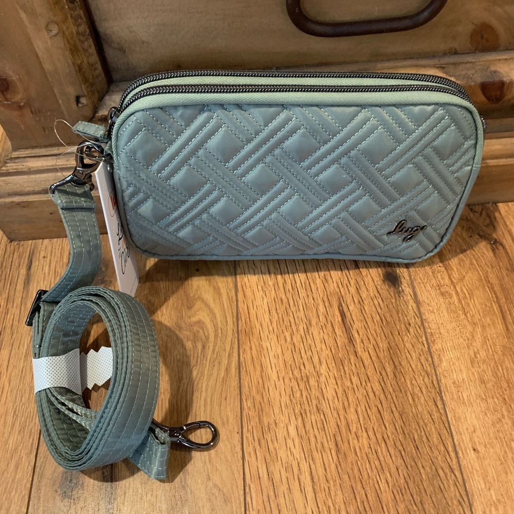 lug coupe xl crossbody- Sage NWT